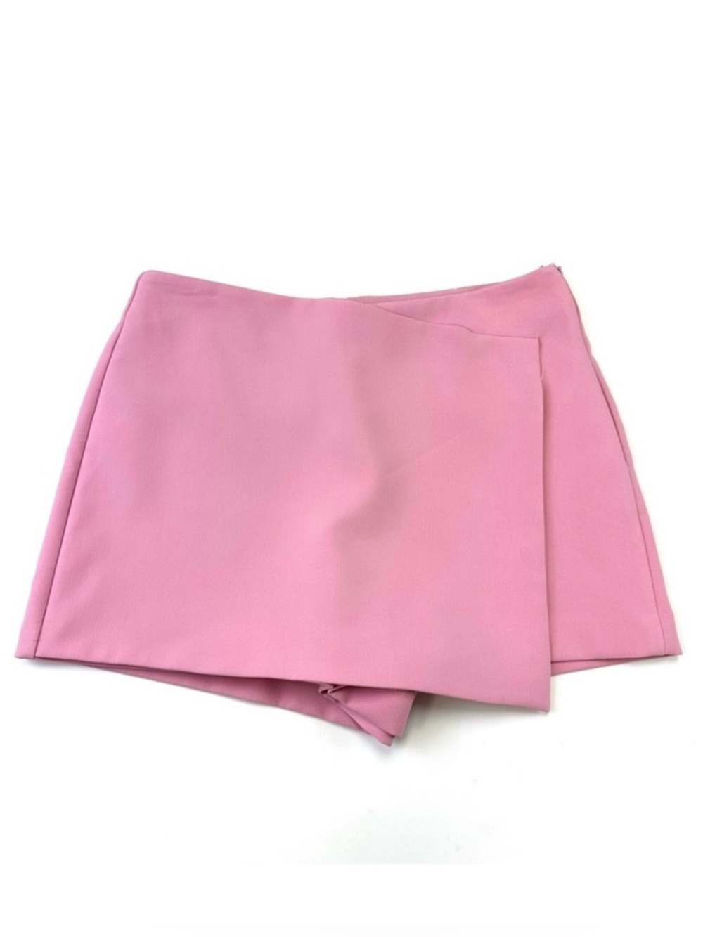 Zara pink skort Medium Womens solid colour pink Minimalist Soft Girl